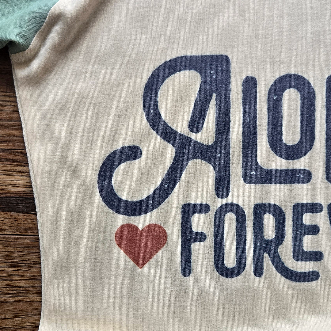 Aloha Forever Retro Ringer Tee