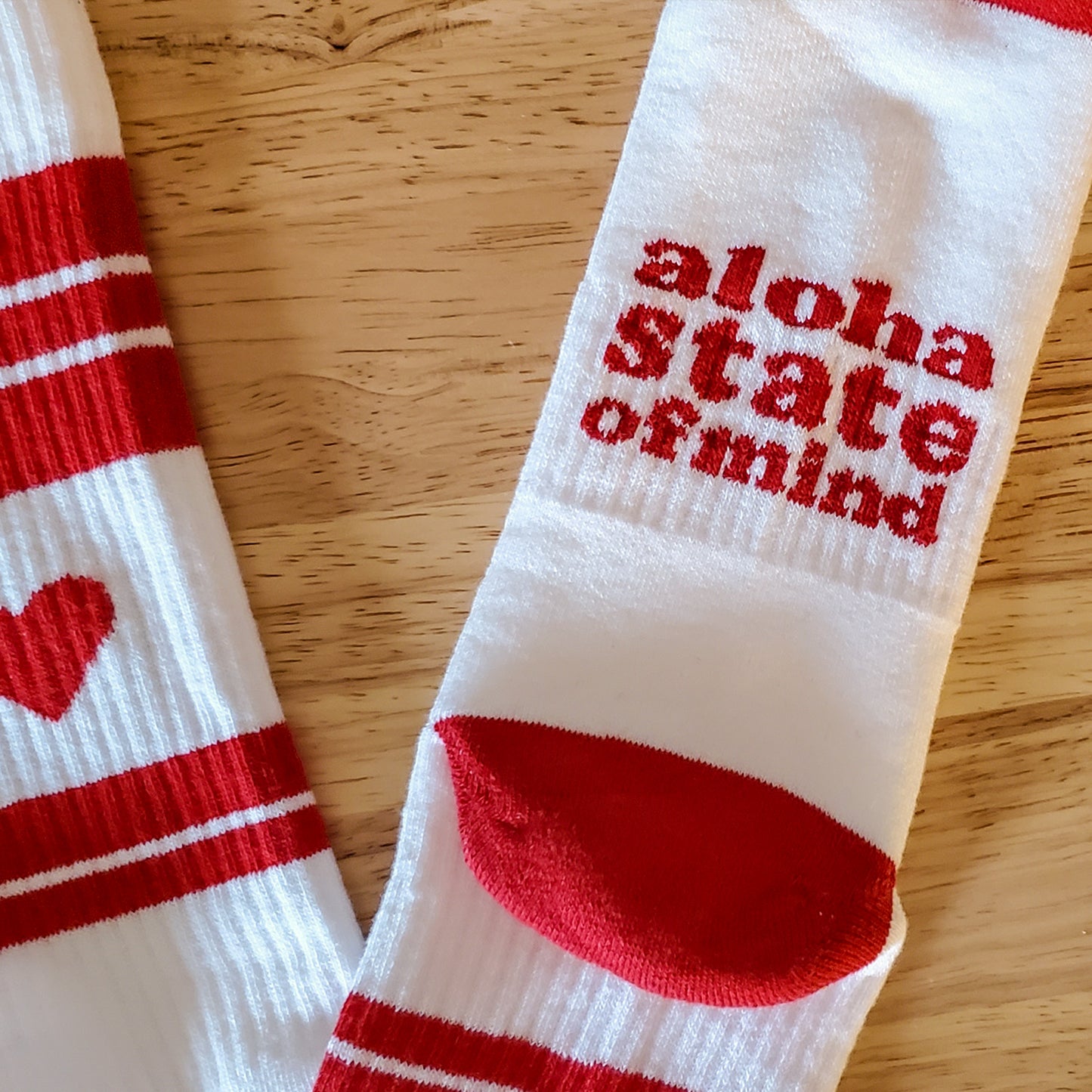 Aloha Rainbow Retro Socks