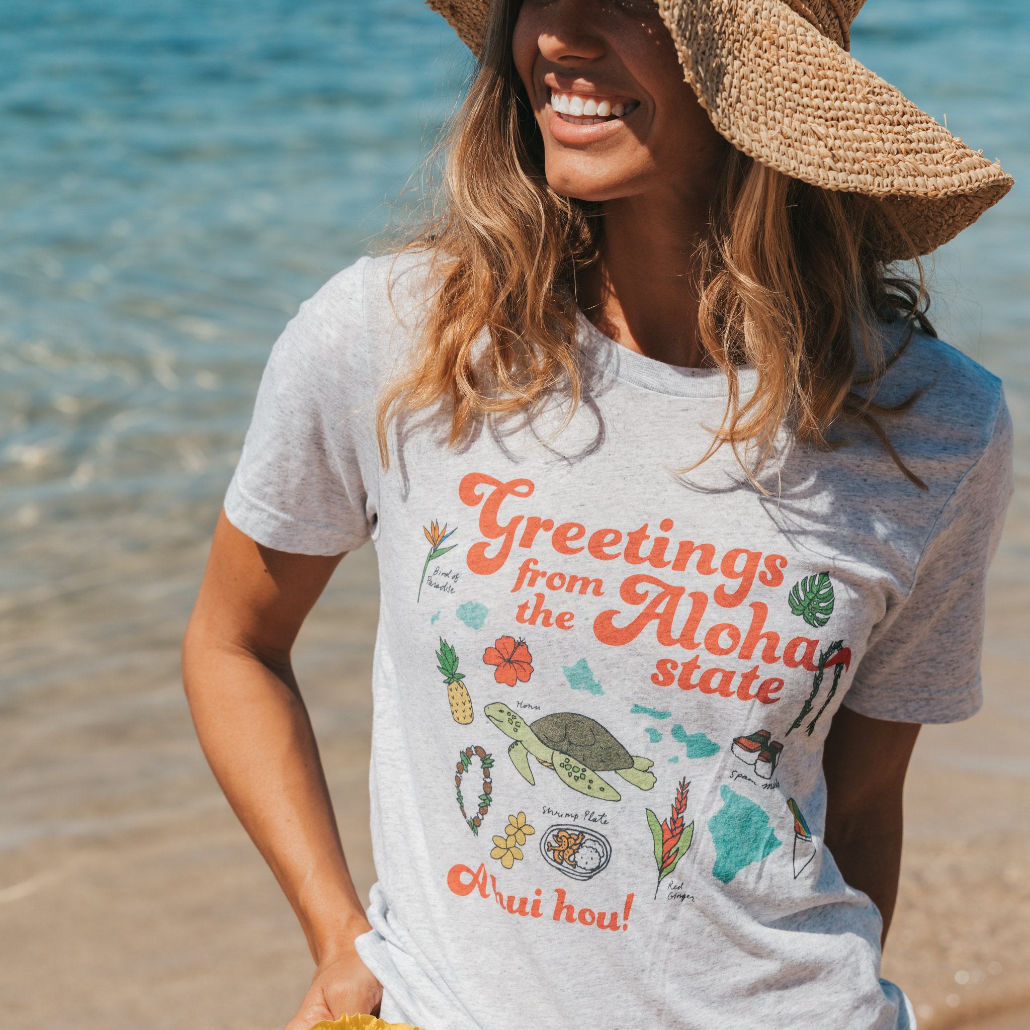 aloha⭐︎♡ Graphic Tees - Aloha Lovely