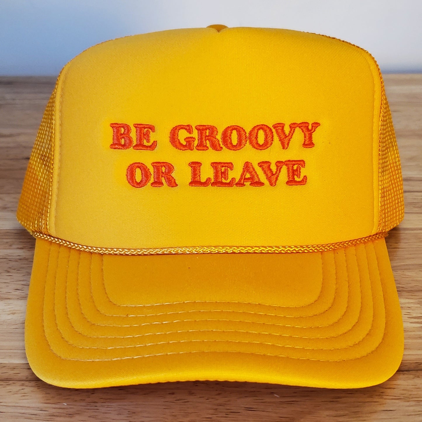 Be Groovy or Leave Trucker Hat