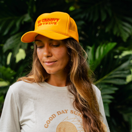 Be Groovy or Leave Trucker Hat