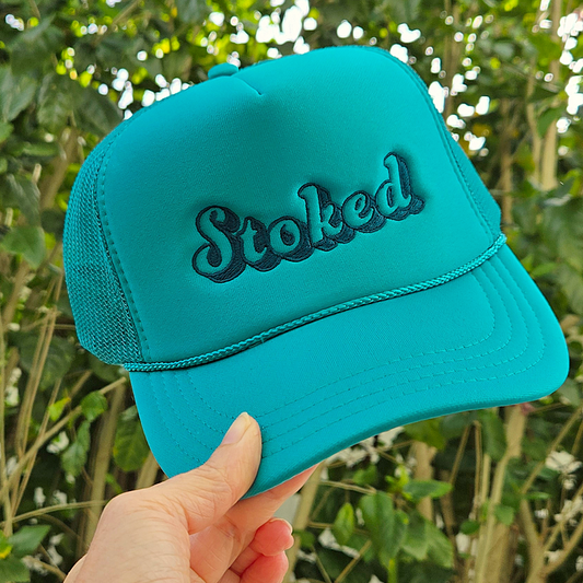 Keiki Stoked Trucker Hat (youth size)