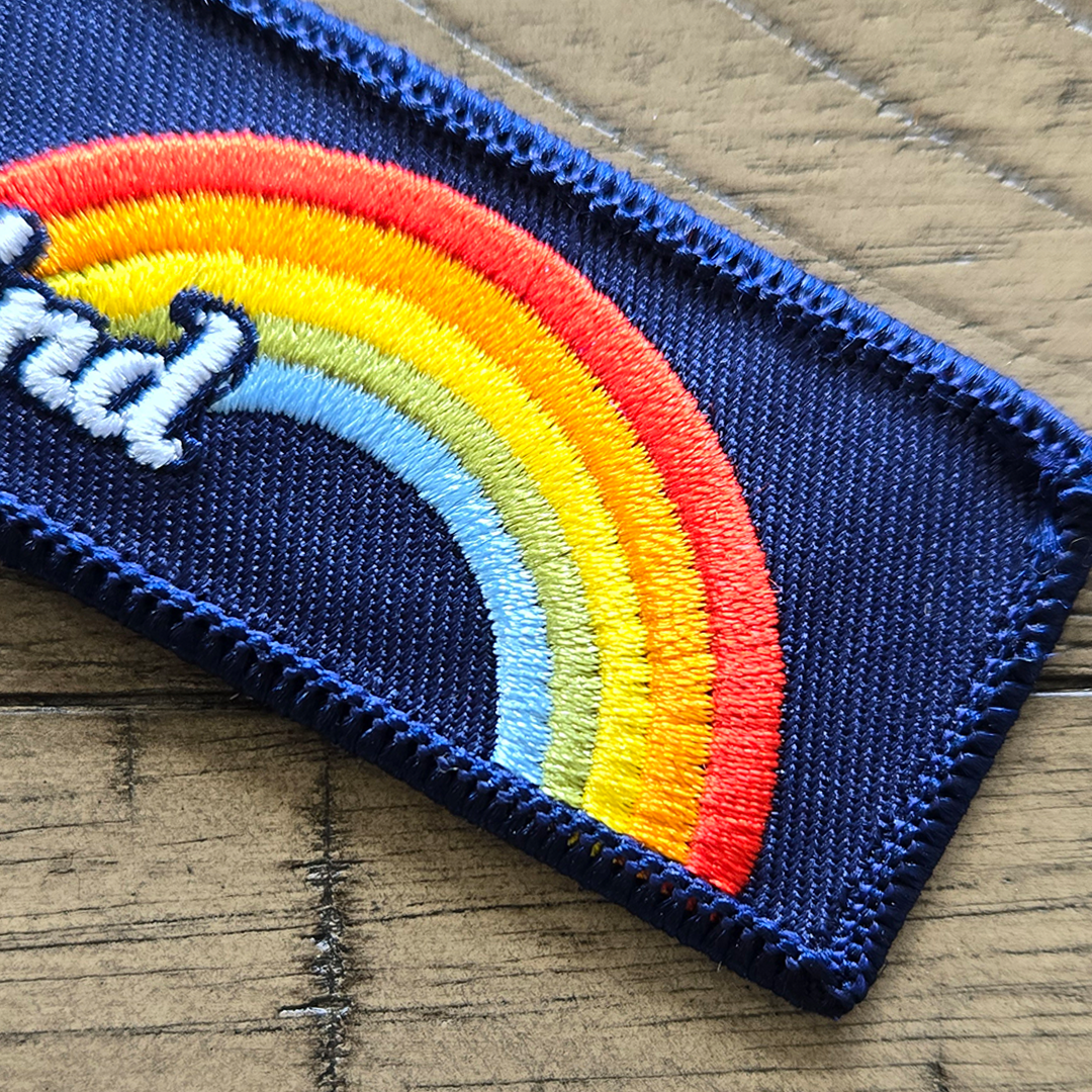 Aloha State of Mind Patch Keychain