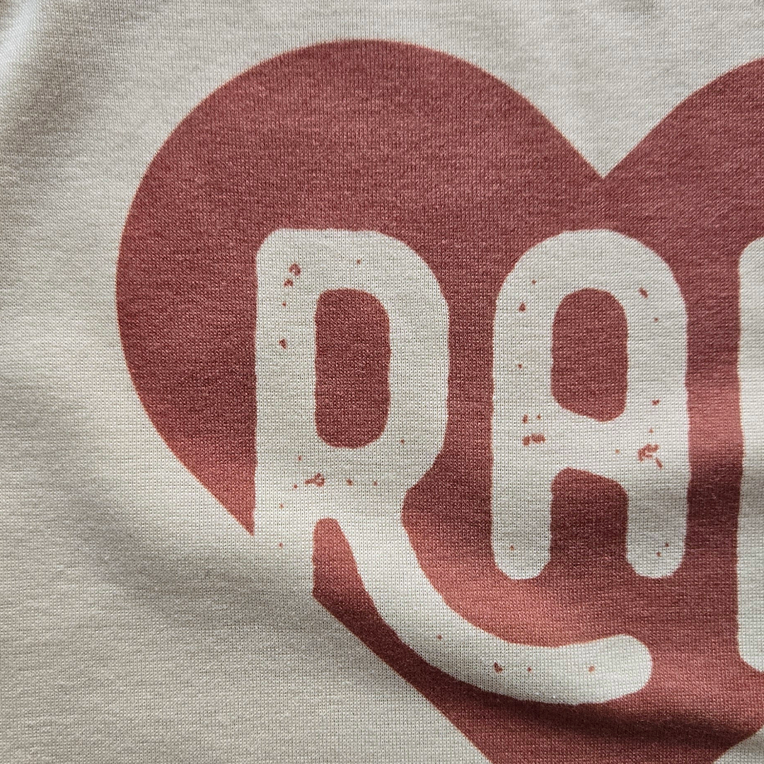 Rad Heart Retro Ringer Tee