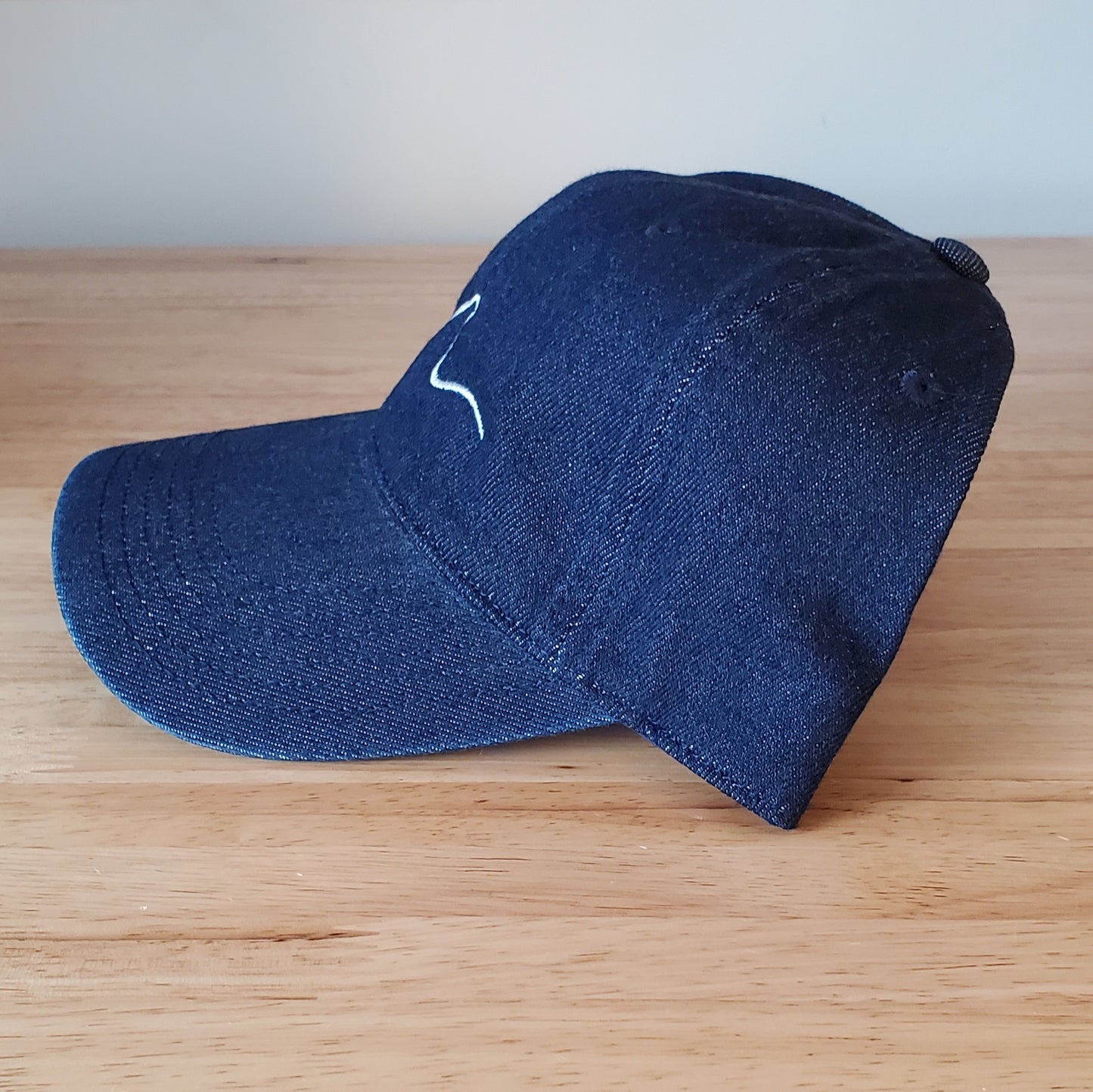 Simple Wave Dark Denim Hat