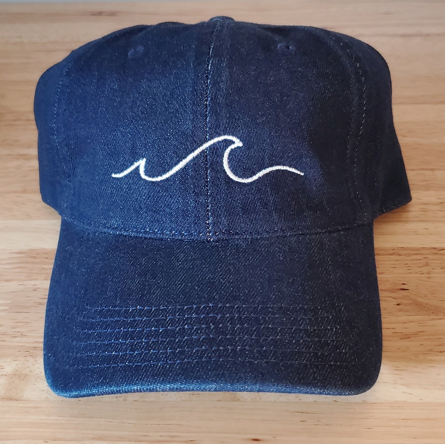 Simple Wave Dark Denim Hat
