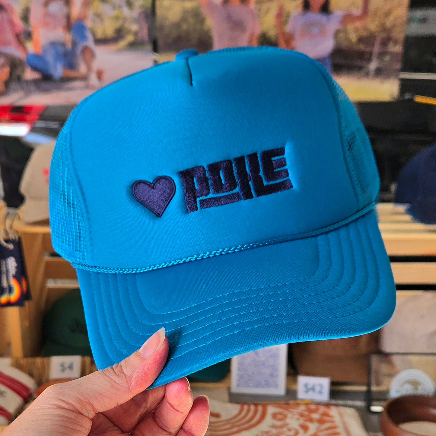 Heart Poke Hat