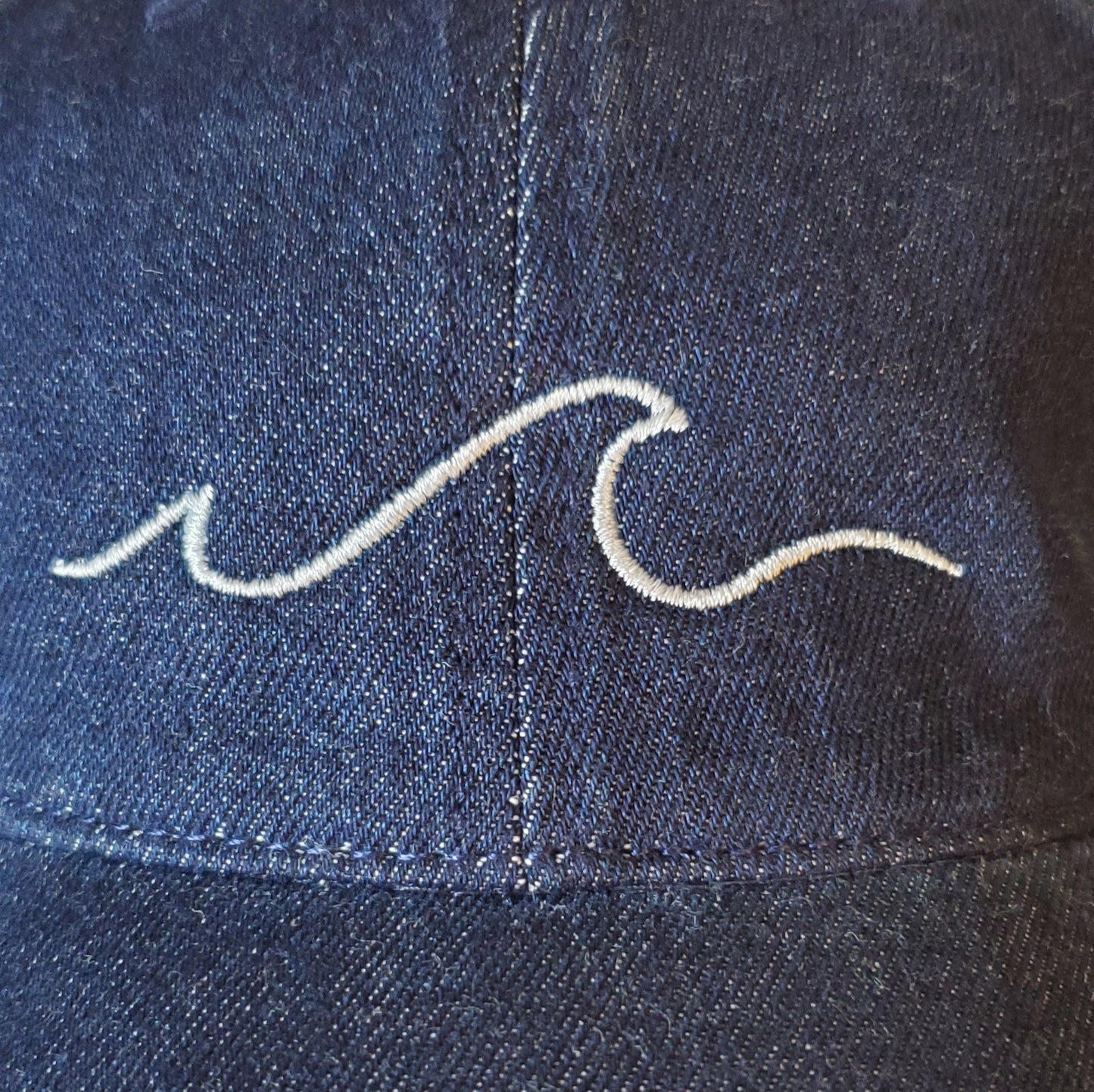 Simple Wave Dark Denim Hat
