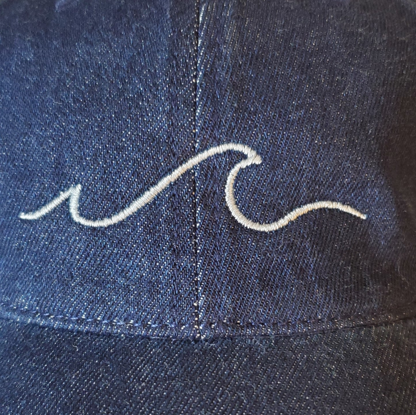 Simple Wave Denim Hat