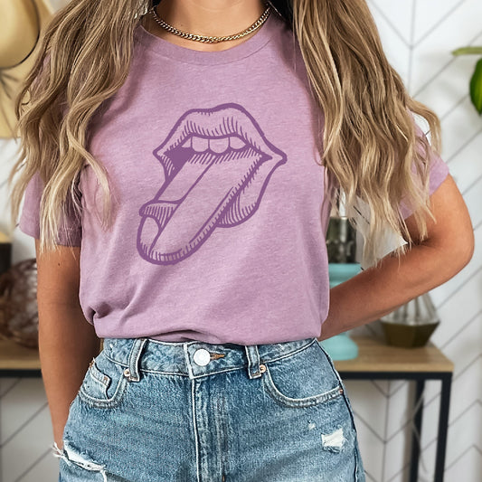 Taste the Wave Tee in Orchid
