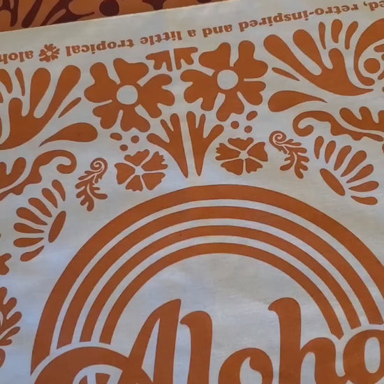 Aloha Rainbow Bandana