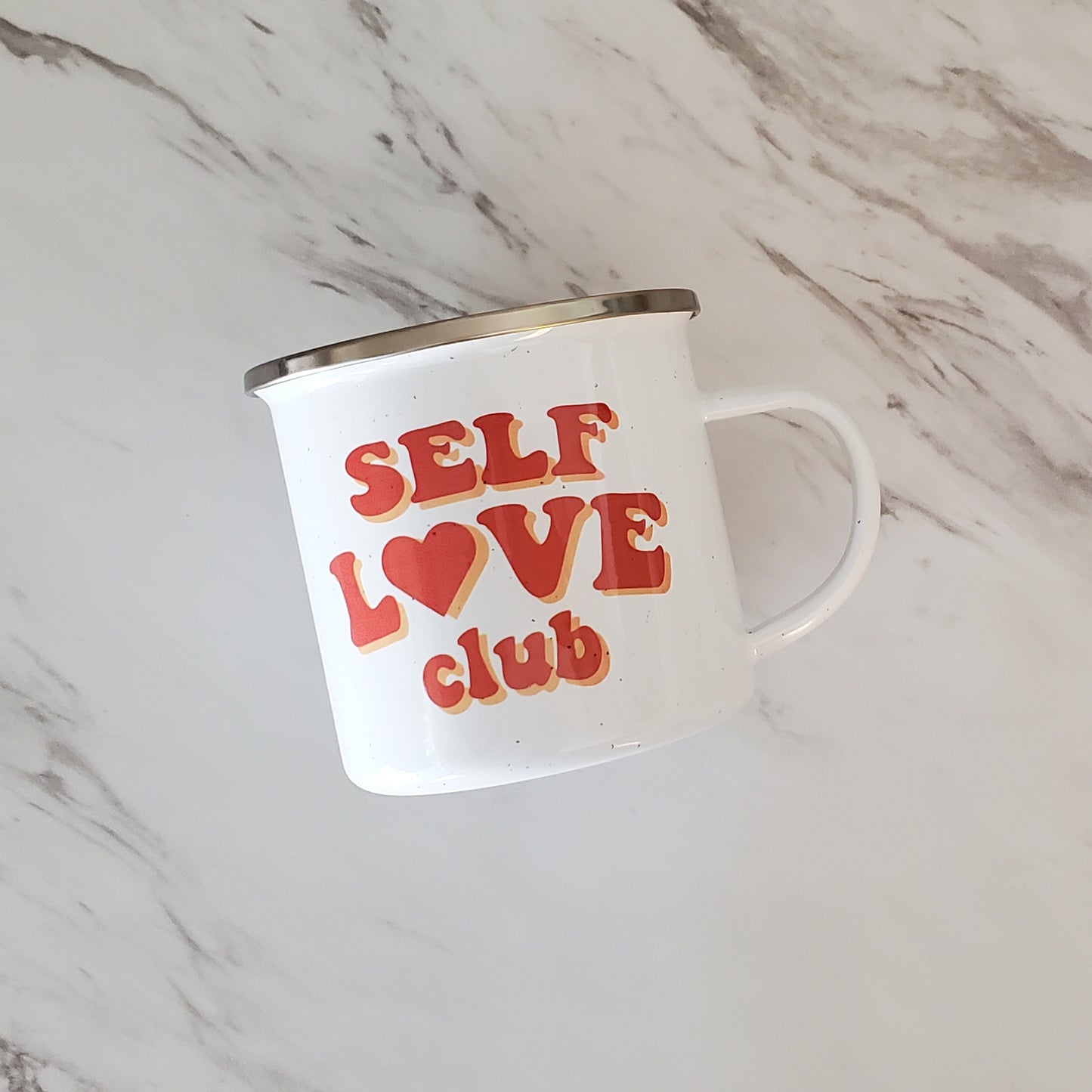 Self Love Club Camping Mug