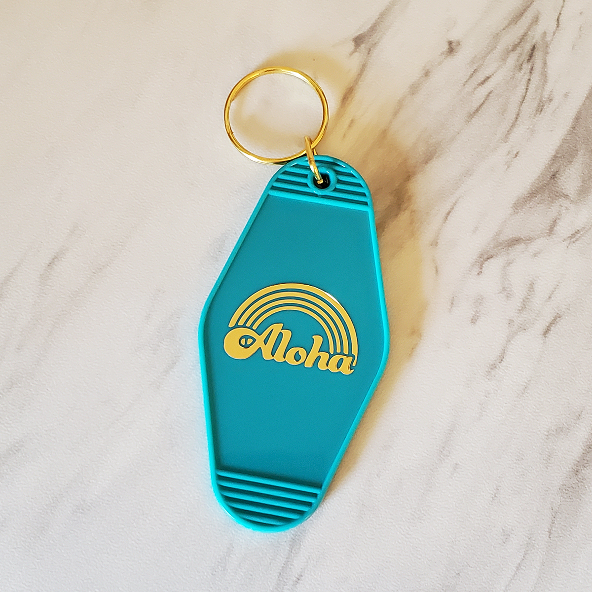 You Had Me at Aloha Motel Keychain
